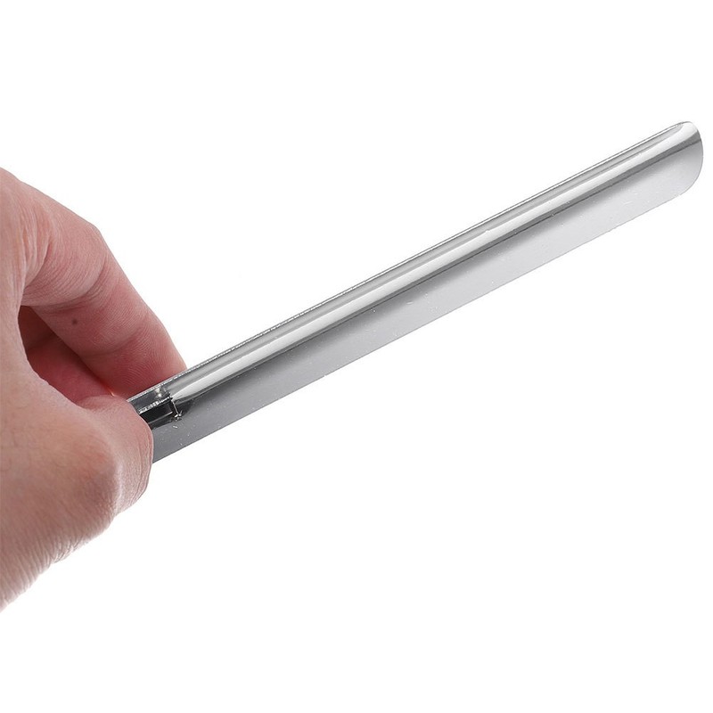 Portable Aluminum Crumb Scraper Stainless Steel Tabletop Crumb Cleaner Silver gallery