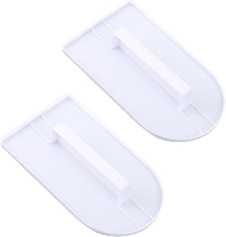 2pcs Fondant Smoother Tool, Profal Cake Scraper Smoother Plastic