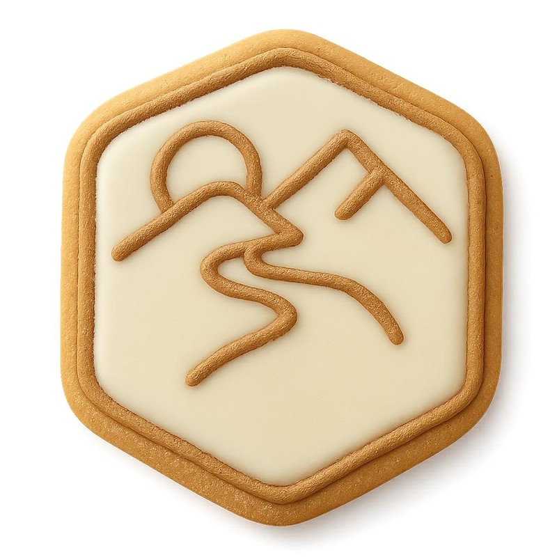 Dusty Trail Tracker Cookie Cutter & Stamp, Fondant & Clay - 4x3.8 gallery