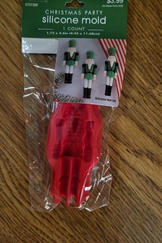 10 Nutcracker Silicone Molds Toy Soldier Chocolate Candy Resin Baking Christmas