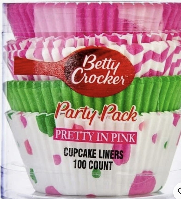 Betty Crocker Cupcake Liners - Pretty In Pink - 100 Count 1 pack