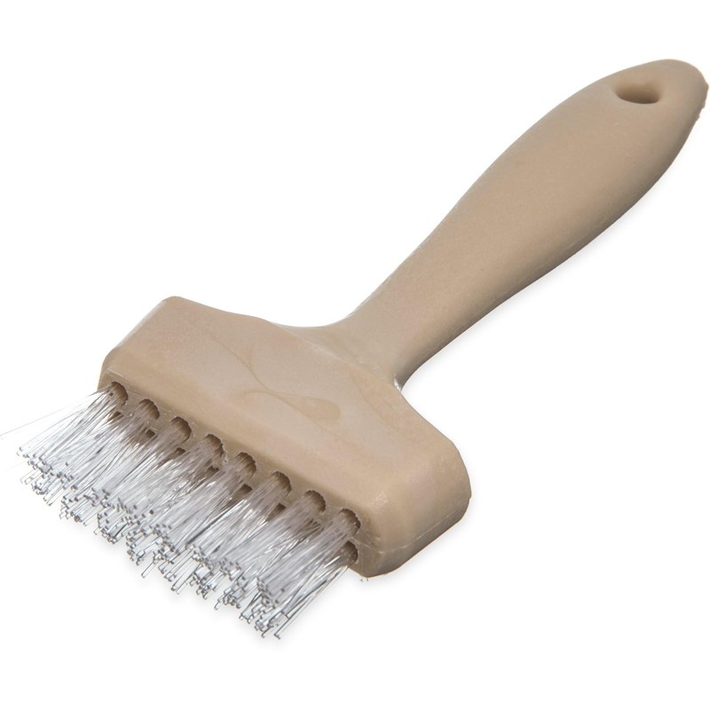 Carlisle Foodservice Products 4011400 Wide Waffle Iron Brush 3 Teflon