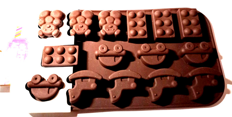 New NICOLE'S Candy Shop Silicone Chocolate Mold - 4 Toy Designs gallery