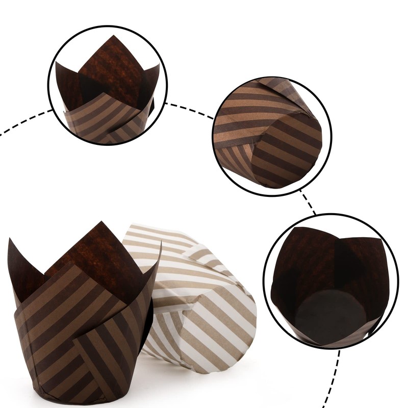 Set of 300 Tulip Cupcake Liner - Baking Cups Muffin Liners Wrappers for Weddi... gallery