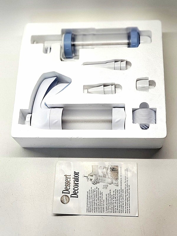 WILTON Great Value 2 Tools Cookie Press & Dessert Decorator gallery
