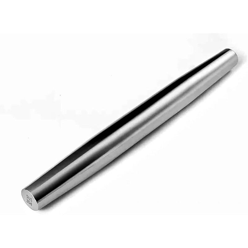 Stainless Steel Rolling Pin Non Stick Kitchen Dough Roller Baking Pastry Pizza gallery