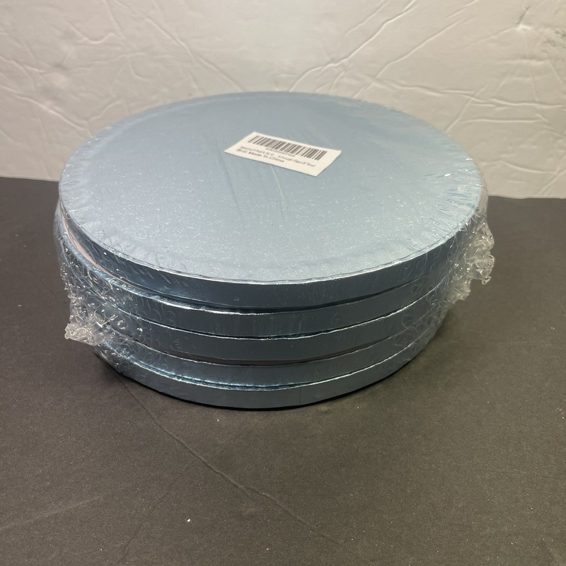 Cake Drums 5-Pack 8 Inch Sturdy 1/2 Inch Thick Cake Board Rounds Blue 8”🔥