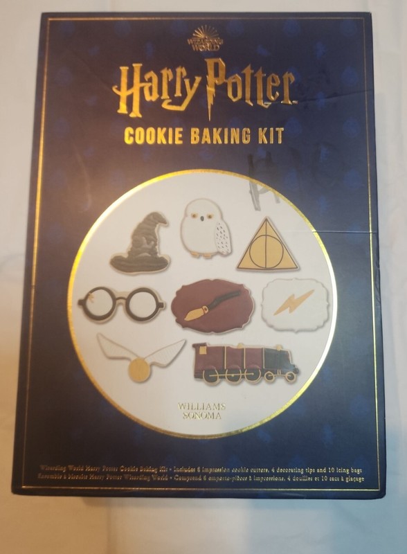 Williams Sonoma Wizarding World Harry Potter Cookie Baking Kit New Unused