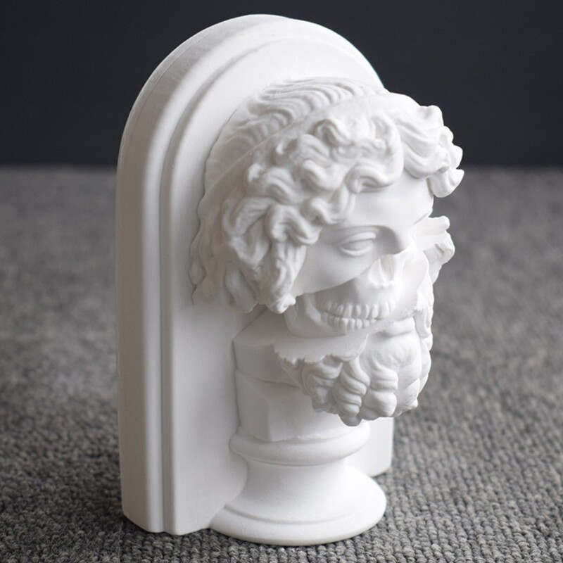Vintage David Portrait Silicone Mold DIY Project Reusable Soap gallery