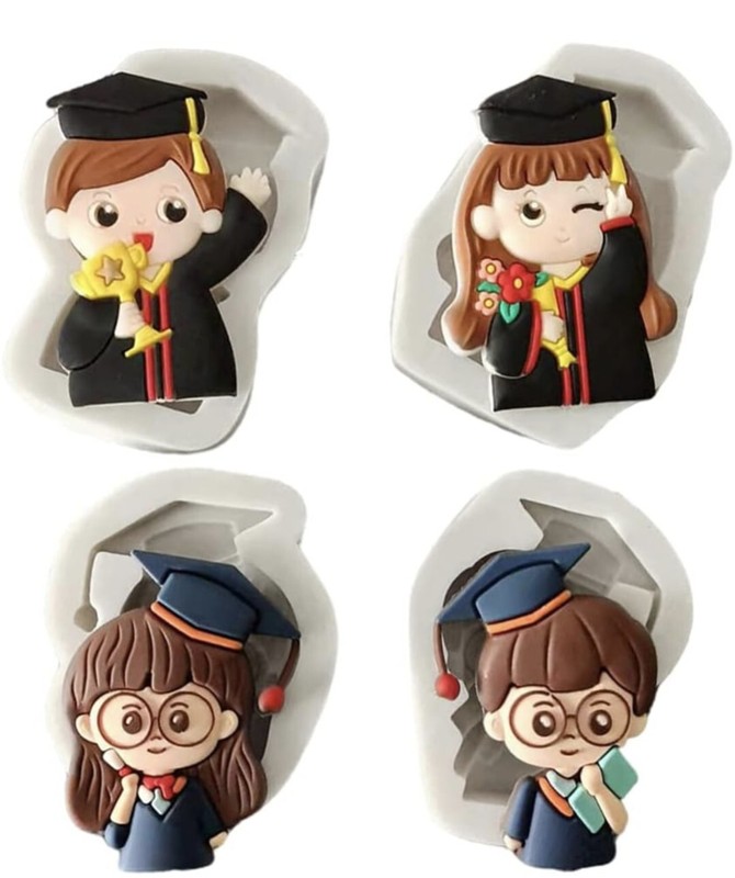 3x 4 Pc Graduation Silicone Mold