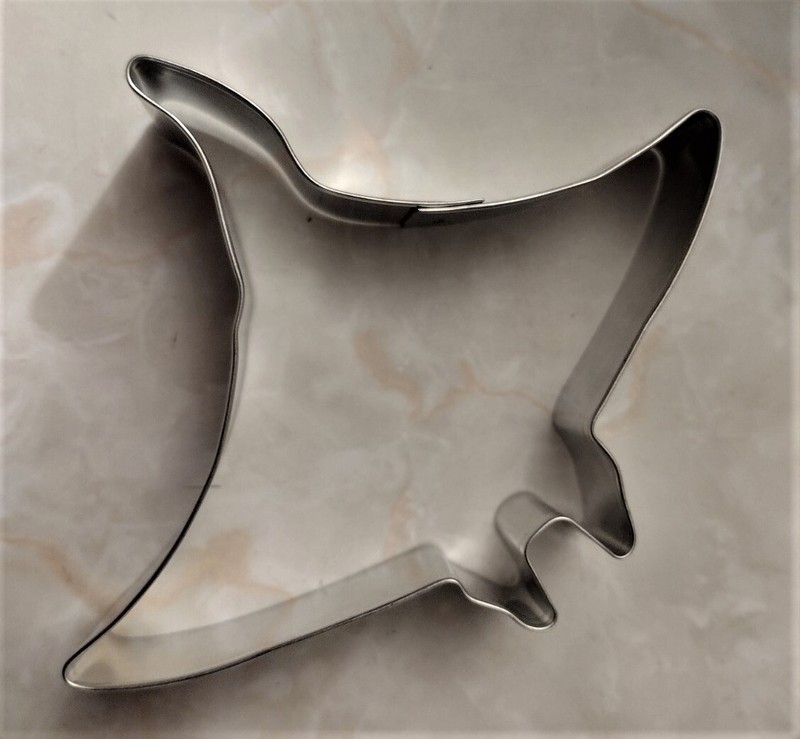 Stingray - Mermaid - Mermaid Tale Fin Cookie Cutter 3pc Set gallery
