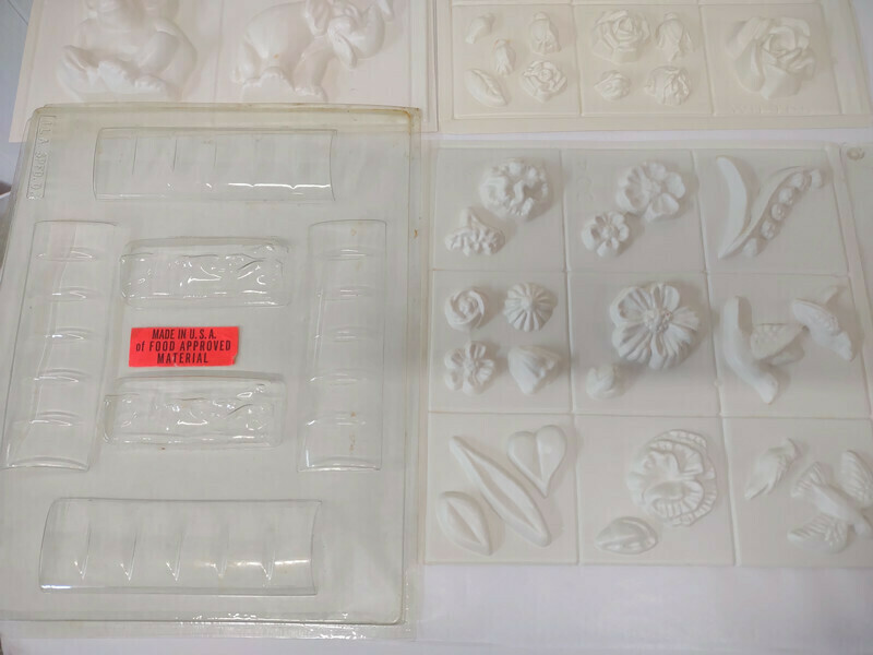 Vintage Candy Molds Sugar Chocolate Wilton and Other Brands Used gallery