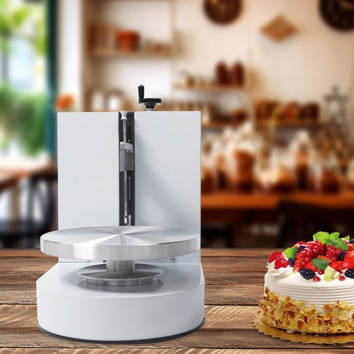 Cake Cream Smooth Coating Spreading Machine Tabletop Cake Decorating Machine gallery