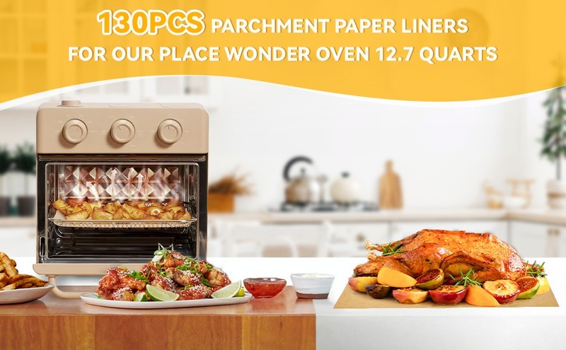 130PCS Air Fryer Liners Disposable patible with Our Place Lar Wonder gallery