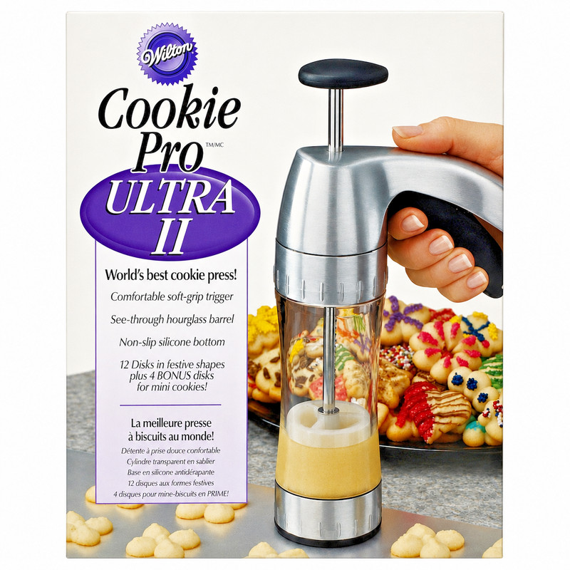 Vintage Wilton Cookie Pro Ultra II Cookie Press w/16 Disks Spritz Maker Holiday gallery