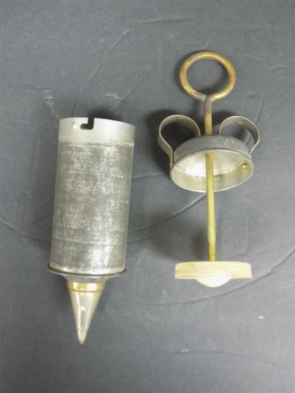 Vintage Brass & Metal Tube Cake Icing Frosting Decorator gallery