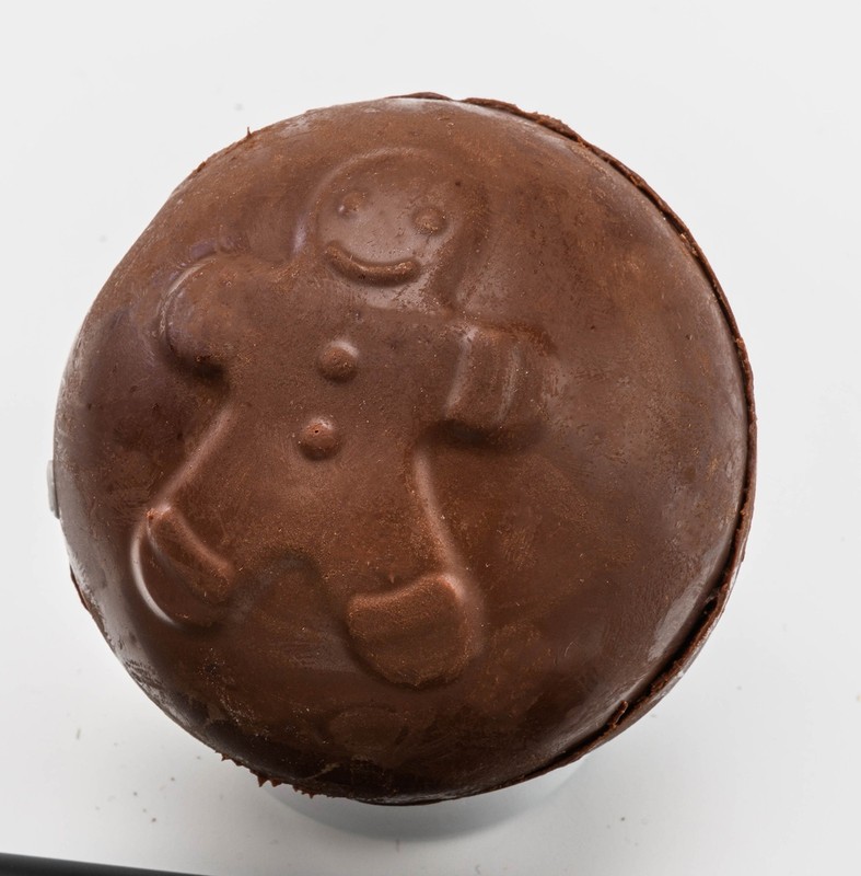 Mobi Hot Chocolate Silicone Cocoa Bombs Molds, Gingerbread Man gallery