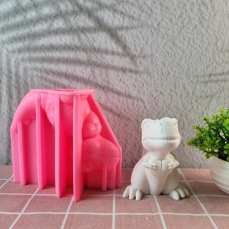 Dinosaur Silicone Molds Ornament Plasters Castings Molds Animal Baking Molds gallery
