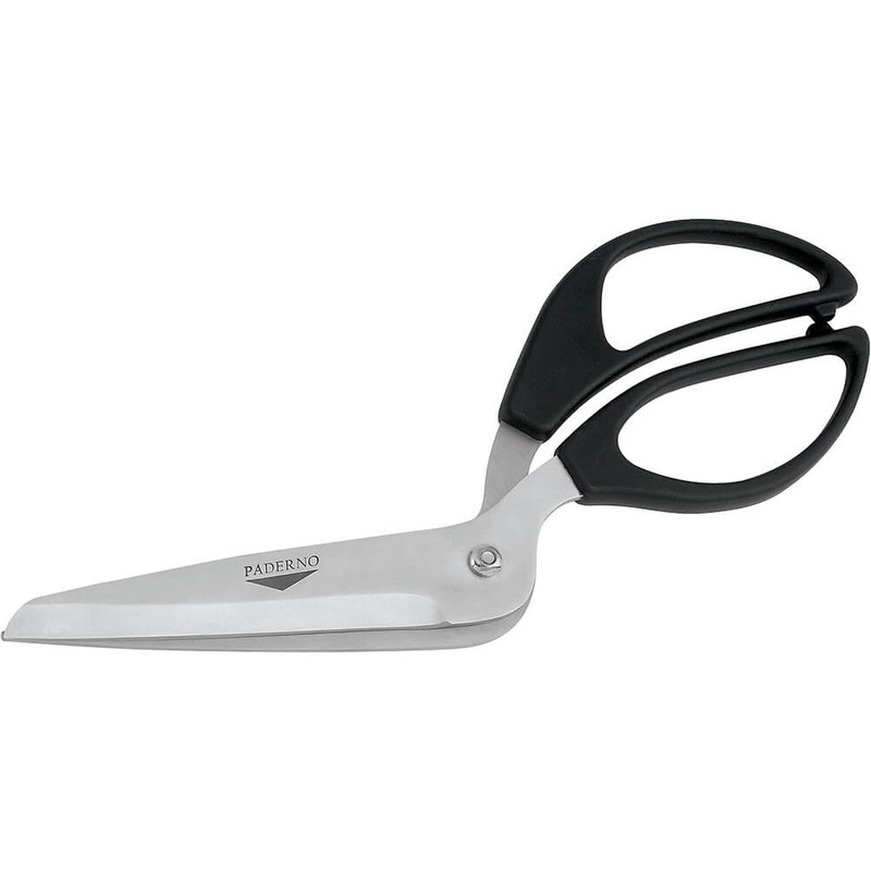 PADERNO STAINLESS STEEL OFFSET PIZZA SCISSOR, 10" BLACK 18276-00