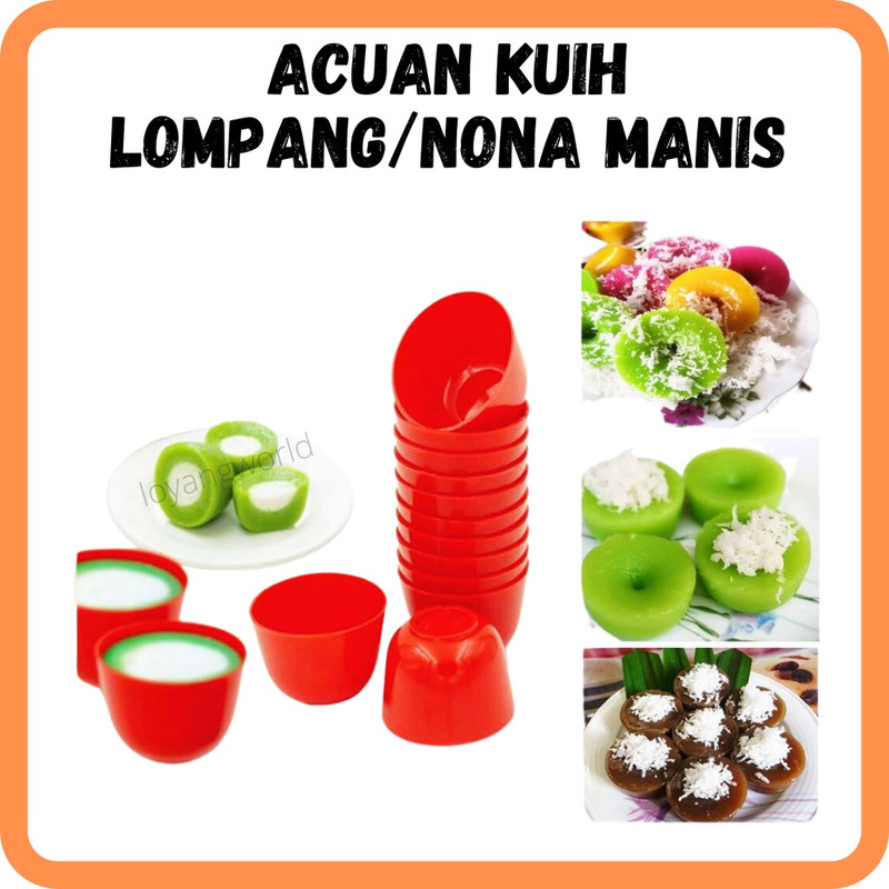 Mold Steamed Rice, Kutsinta, Pichi, Banh Bong Dessert Puto 30 pcs (3cm Height) gallery