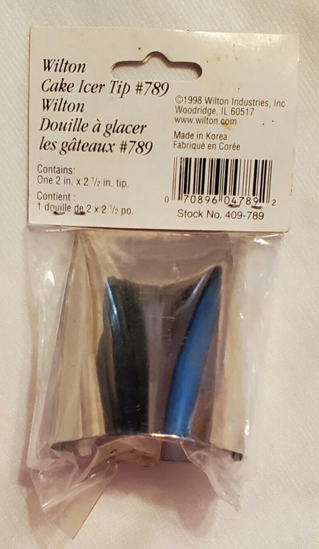 Wilton Cake Icing Tip #789 gallery