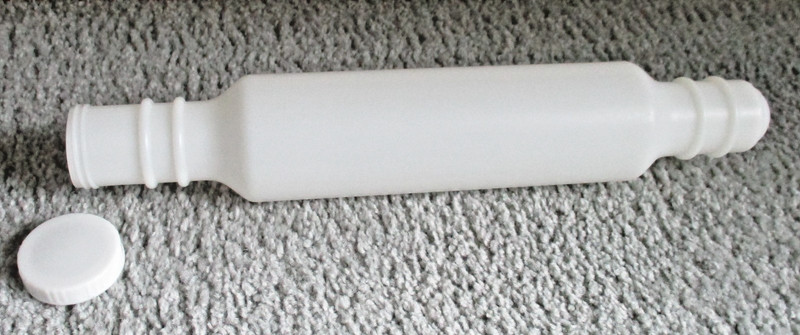 Tupperware Fill N Chill Rolling Pin #1003 Ice Water Freezer White 15.5” gallery