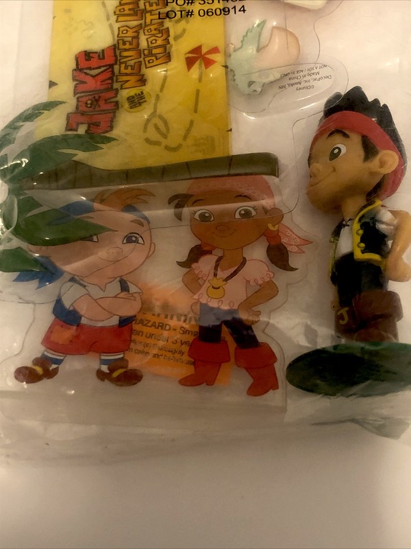 Jake Never Land Pirates Yo Ho Way To Go DecoPac 15952 Birthday Cake Topper Party gallery