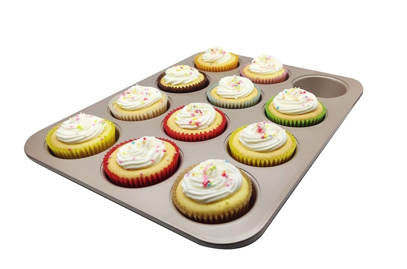 100 PCS Green Greaseproof Cupcake Liners Muffin Paper Baking Cups Standard gallery