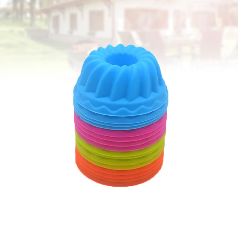 24Pcs Para Gelatinas Chemical-free Cupcake Liners Mold for Chocolate Muffin gallery