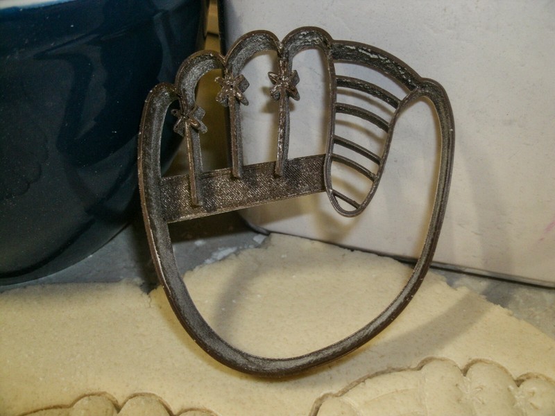 COLORADO ROCKIES MLB TEAM ROCKY MOUNTAIN LOGO BASEBALL COOKIE CUTTER USA PR1236 gallery