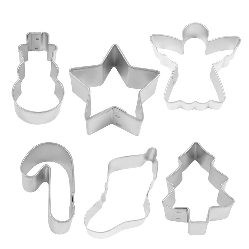 R&M International Snowfall/Christmas Mini Cookie Cutters, Set of 11 gallery