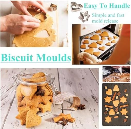 Cake Decorating Kit,Piping Bags and Tips Set,Cake Decorating 255PCS gallery
