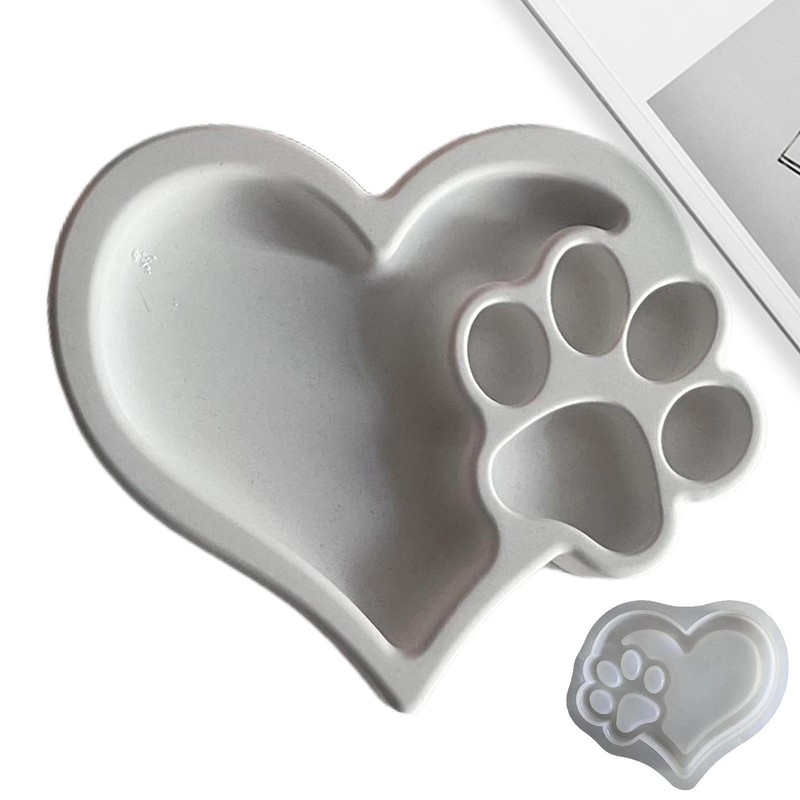 Big Paw Print Silicone Mould For Resin Casting Candle Making Craft Mold Supplies gallery