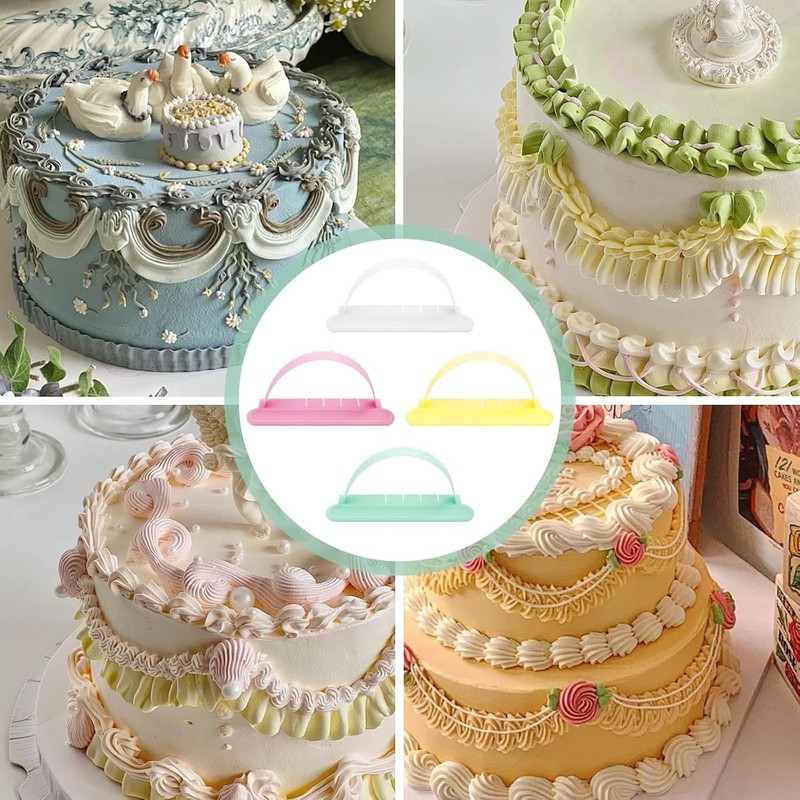 Lightweight Cake Arc Ruler Set for Impeccable Decor - Perfect for All Occasions gallery