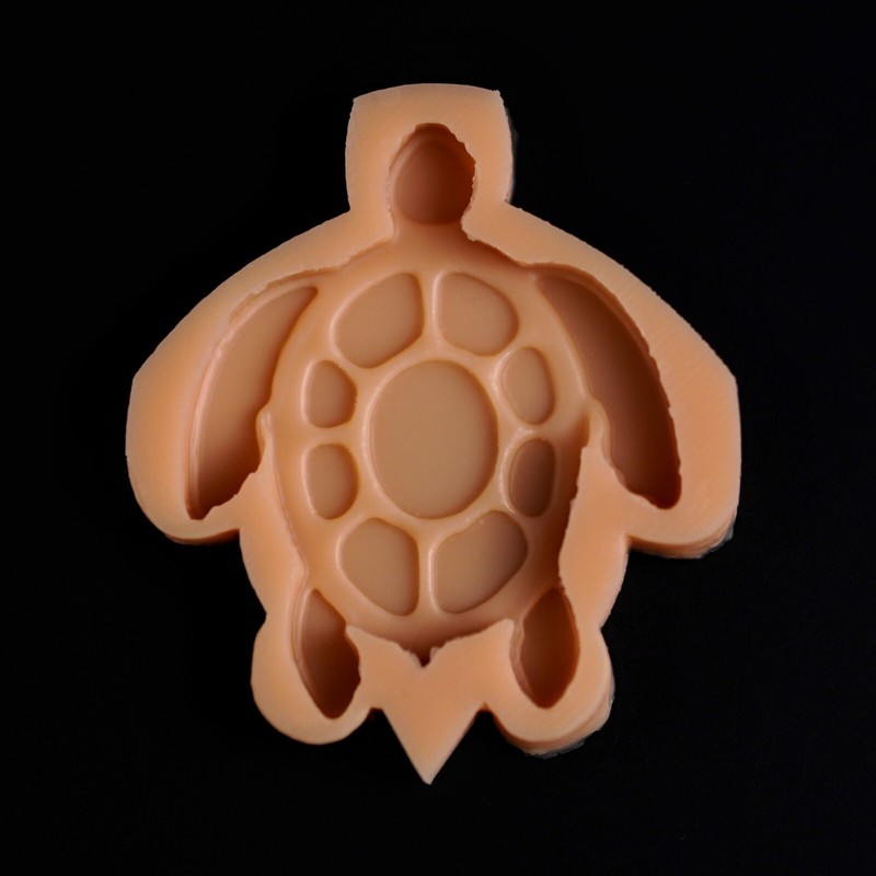 Abstract Sea Turtle Food Grade Silicone Mold Cake Decorating Supply - Resin Mold gallery