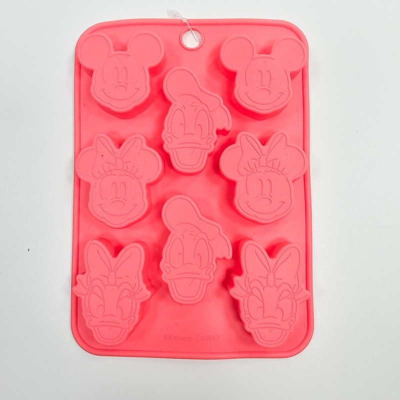 Mickey Minnie Donald Daisy Silicone Chocolate Candy Mold 8-Cavity Japan NW gallery