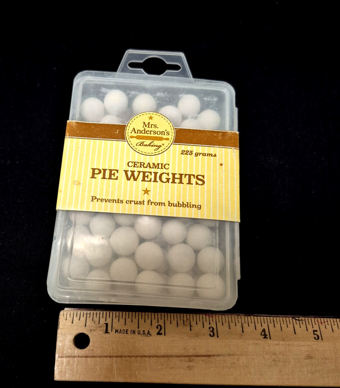 Lot 3 Mrs Anderson’s Baking Ceramic PIE WEIGHTS 225 Grams Unopened USA gallery