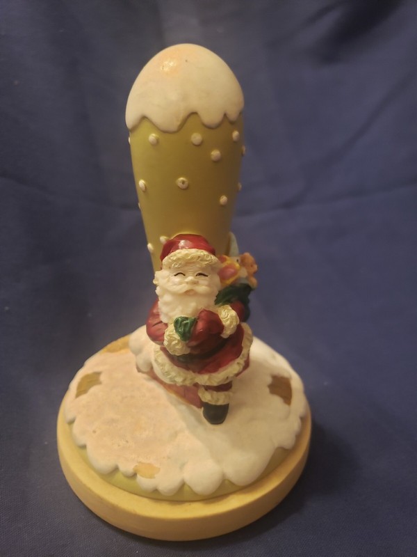 Brown Bag Cookie Art Mold Santa 1997 Christmas Eve # 24 Vintage Stamp, Retired gallery