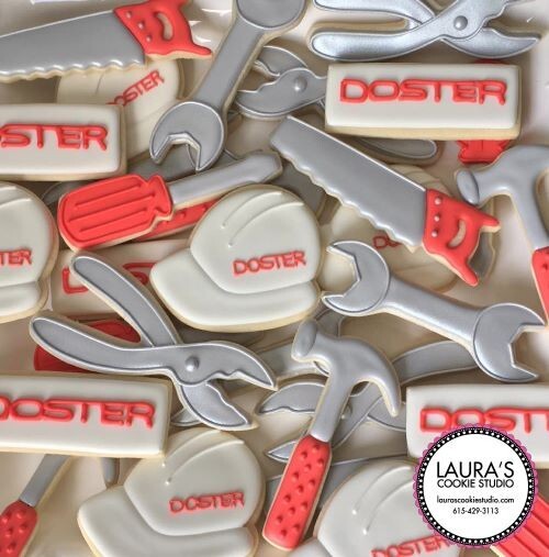 Wrench Cookie Cutter 4.75'' Tool Metal Construction Father's Day gallery