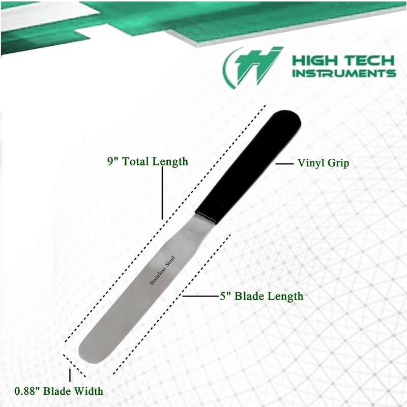 Cake Spatula Icing Spreader Stainless Steel, Vinyl Grip Decorating 5" Blade gallery
