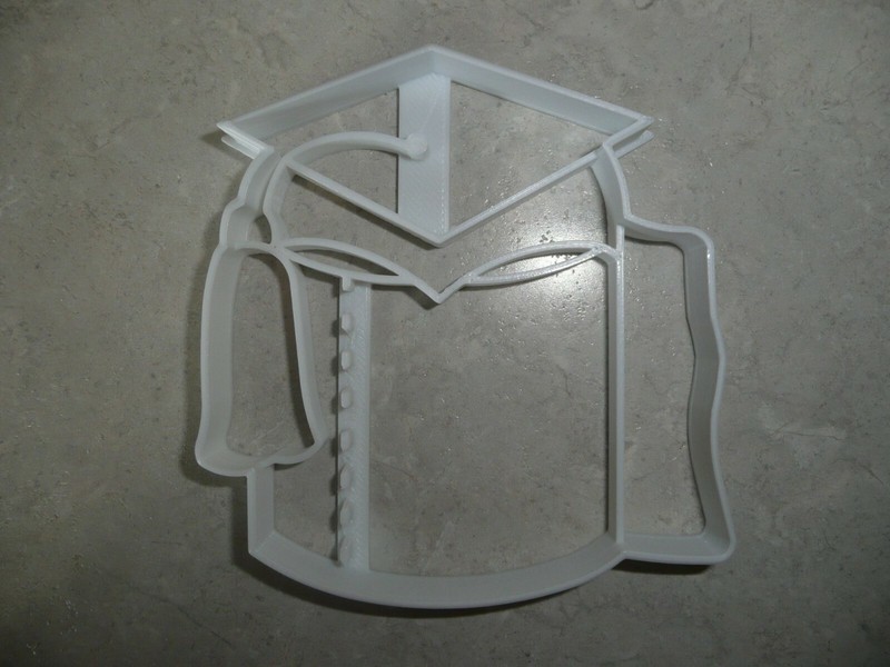 GRADUATION CAP GRAD HAT ON TOILET PAPER TP ROLL SPECIAL COOKIE CUTTER USA PR3642 gallery