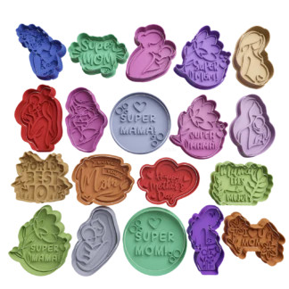 Set of 20 Mothers Day Cookie Cutter