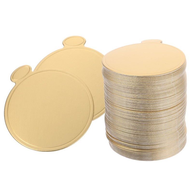 100 Sheets Mini Cake Boards Paper Cake Boards cake cardboard trays