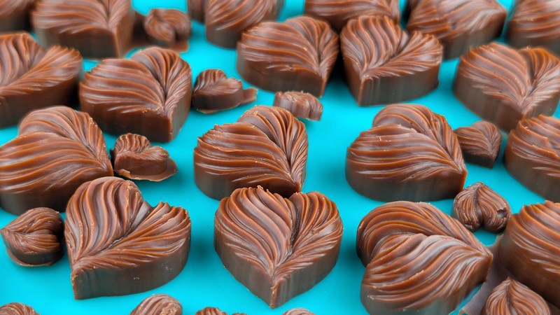 Mini Hearts Mold - Silicone Chocolate Lollipop Mold for Candy Making, Wax Melts gallery