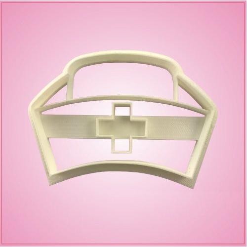 Embossed Nurse Cap Cookie Cutter for Baking & Fondant Clay Gifts Kitchen