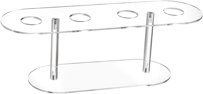 Acrylic Ice Cream Cone Display Stand,Clear,Cupcake Baking Rack Waffle Roll Sushi gallery