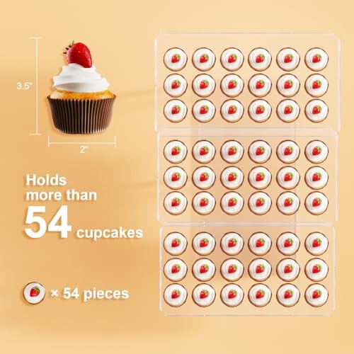 Upgraded Dessert Table Display Set, Acrylic Cupcake Buffet Dessert Rectangular gallery