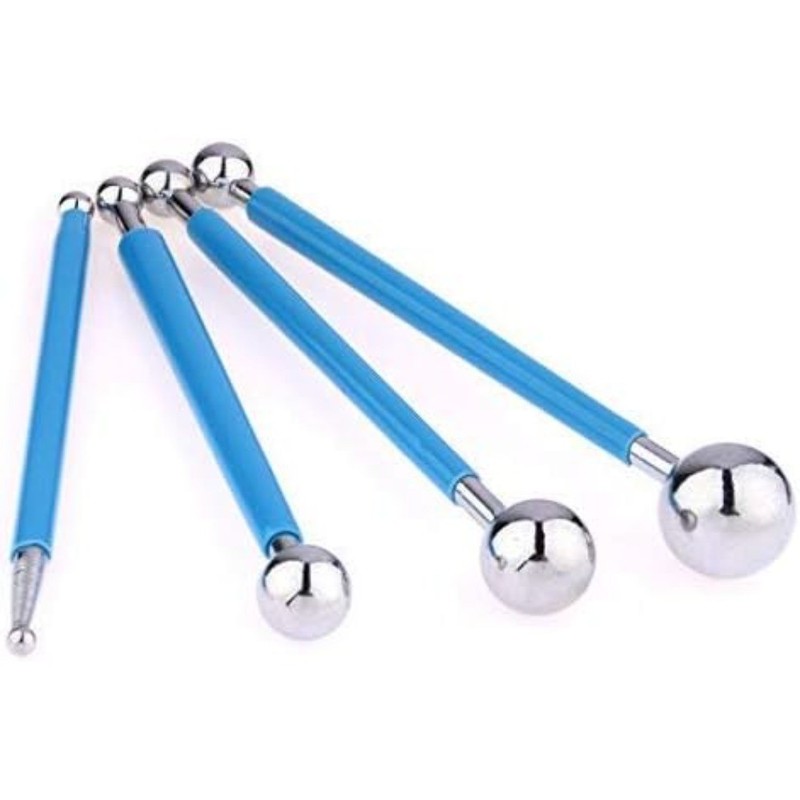 Fondant Cake Decorating Clay Flower Sugarcraft Modeling DIY Tool Set 8 Sizes