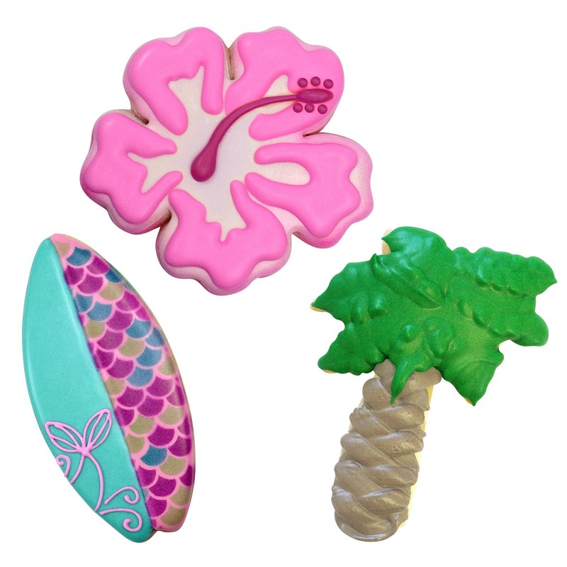 R&M International Surf's Up 3 Piece Cookie Cutter Set gallery