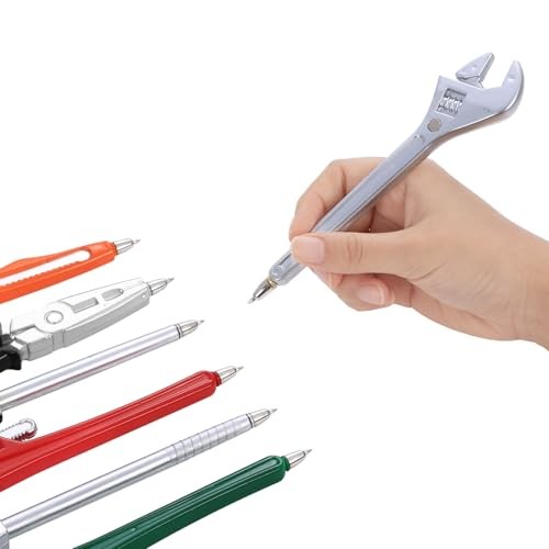 Outus 24 Pcs Novelty Tool Ballpoint Pens Set Fun Black Ink Hardware Shaped gallery